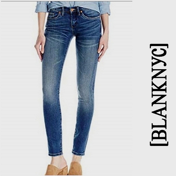 Blank NYC Ankle Skinny Vintage Wash  Jean - Picture 1 of 11